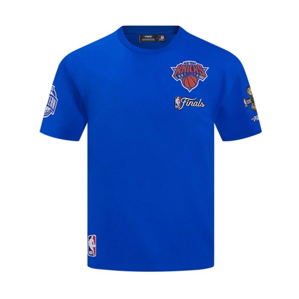 Pro Standard New York Knicks NBA Crew Neck T-Shirt Finals 2026 Mens Blue
